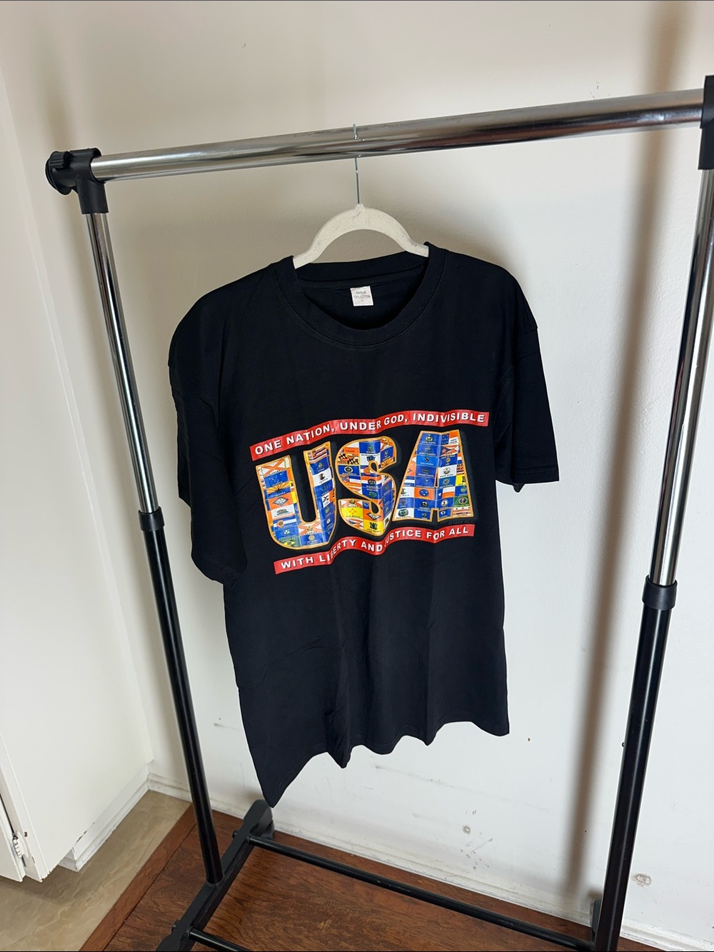 USA Graphic Tee - Black